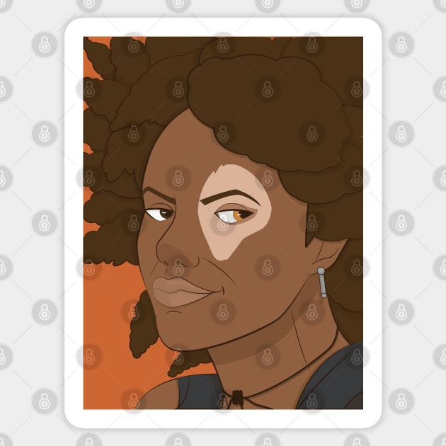 Movie Domino Portrait Sticker by Avengedqrow